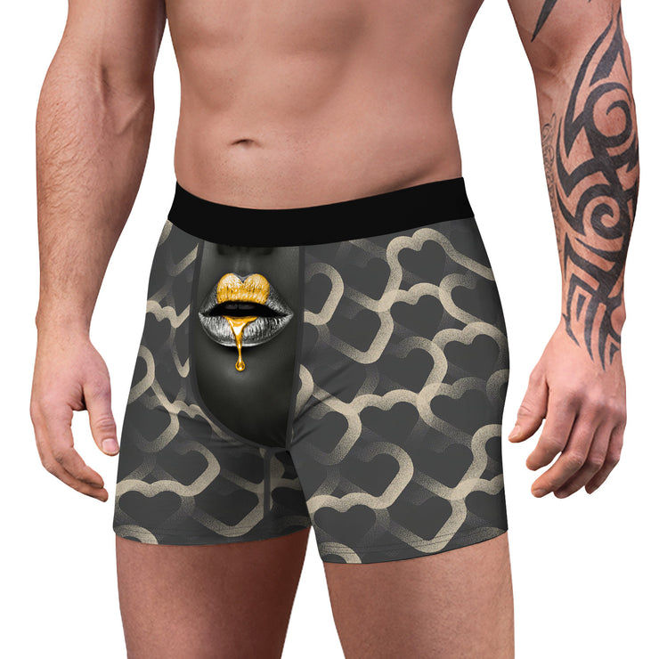 Men's Fashion Casual Digital Printing Bottoming Boxers