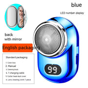 With Mirror Type-c Fast Charge Shaver Washing Portable