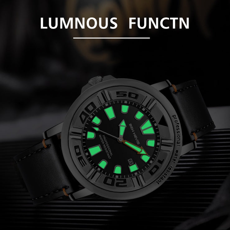 Business Men's Quartz Watches Waterproof