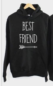 BEST FRIEND Right Arrow Hooded Sweater