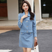 Two-piece Denim Skirt For Small People