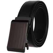 Cowhide Alloy Belt Automatic Buckle Business Casual Belt Men's Pant Belt