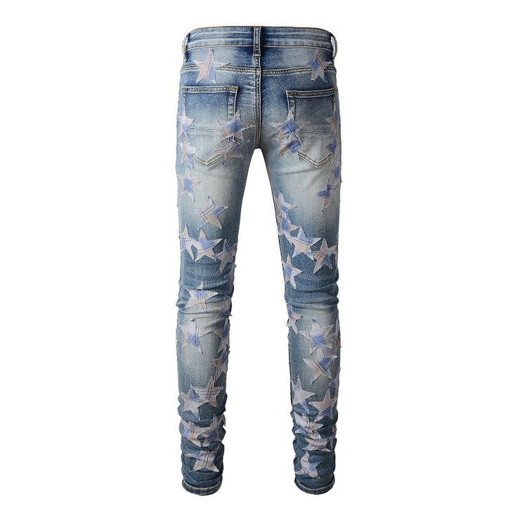 Ripped High Street Veneer XINGX Trendy Jeans