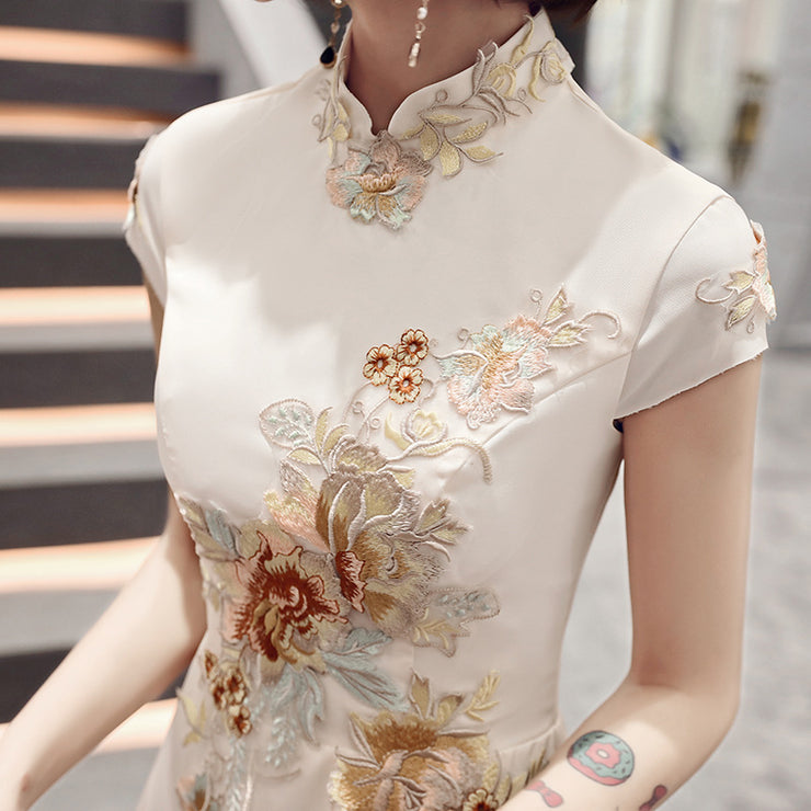 New Style Cheongsam Young Bridesmaid Dress