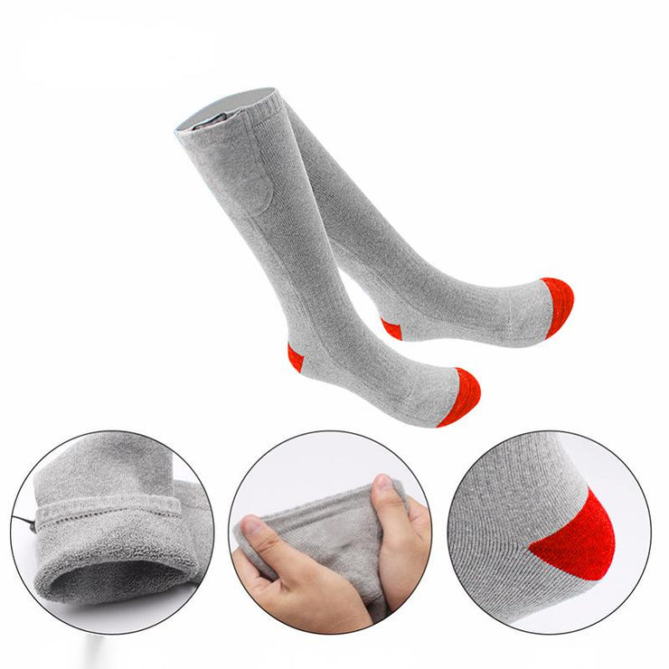 Electric heating socks heating socks electric heating socks heating foot warmer charging foot warming socks