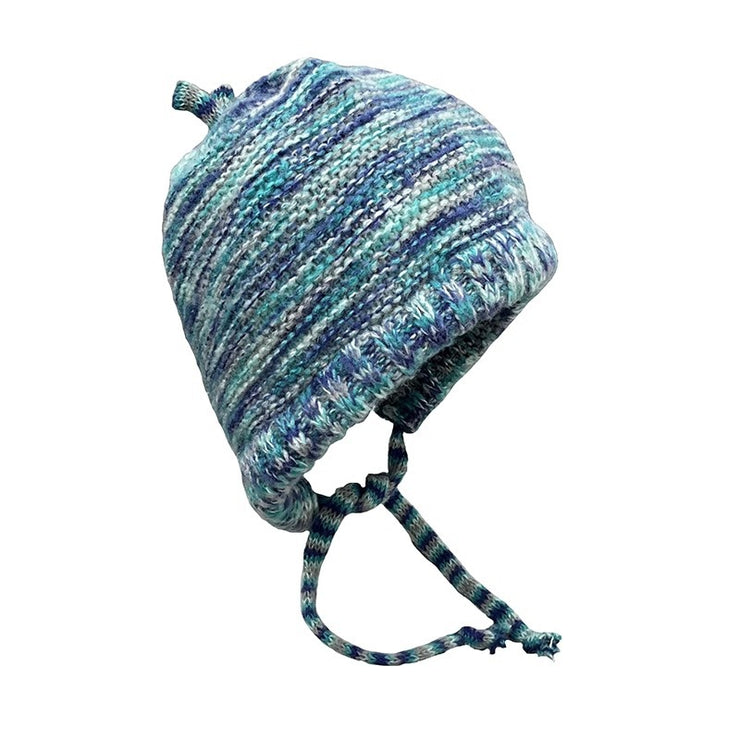 Women's Fashion Color Contrast Knitted Hat