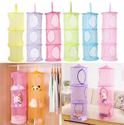 Hanging multi-layer storage hanging cage