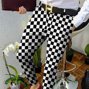 Men's Printed Casual Fashion Striped Trousers