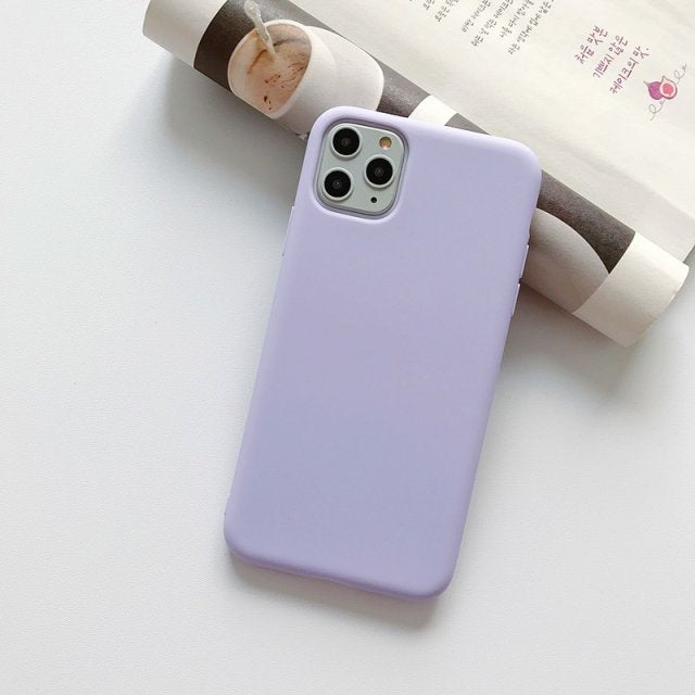 Color Silicone Couple Case For Mobile Phone Case