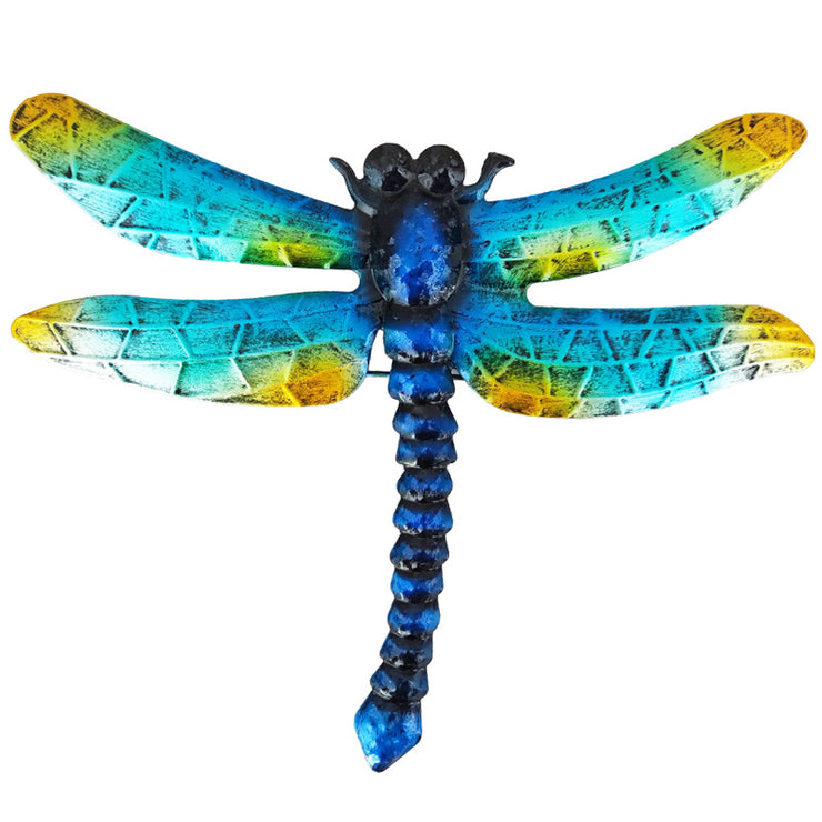 Creative Inkjet Wrought Iron Metal Dragonfly Wall Hanging