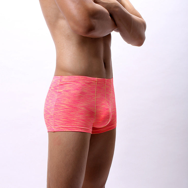 Young Breathable Slim Fashion Boxers Men