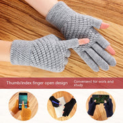 Thickened Fleece Winter Riding Gloves