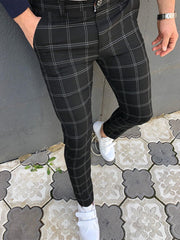 Men's Printed Casual Fashion Striped Trousers