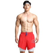 Double-layer Sports Pants Basketball Track And Field Quick-drying Beach Shorts