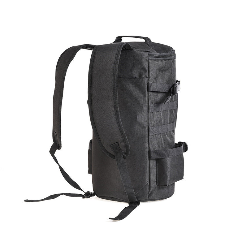 Cylindrical Fishing Gear Backpack Cylindrical Rod Satchel