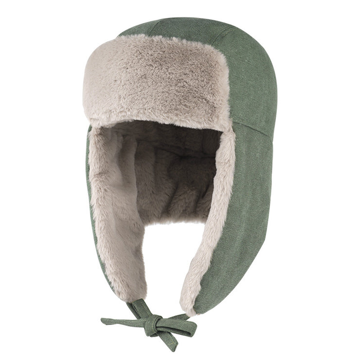 Fleece-lined Thickened New Warm Snow Hat For Children