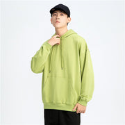 New Thick Heavyweight Men's Hooded Sweater