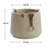 Nordic Wall Hanging Cement Hanging Flower Pot