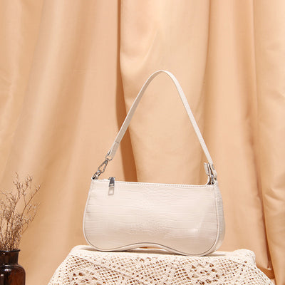 pattern single shoulder bag