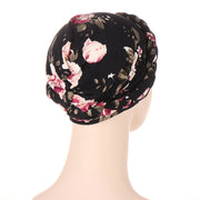 Tie-dyed Short Braid Can Hide Hair Turban Hat