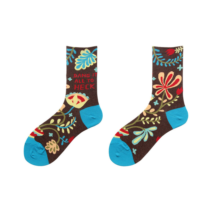 Pile up socks women's cotton socks