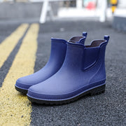 Short Tube Water Shoes Men Rain Boots Autumn And Winter