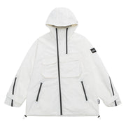 Men's Outdoor Mountain Multi-pocket Hooded Jacket