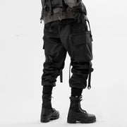 Three-dimensional Large Pocket Webbing Tactical Pants Men