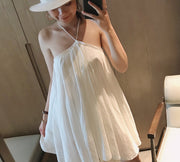 Women's Fashion Suspenders Short Dress