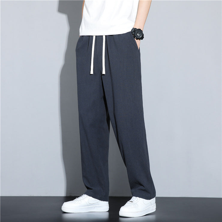 Men's Fashion Linen Casual Pants