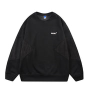 Street Heavy High-end Men's Round Neck Sweater