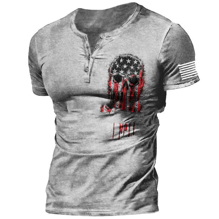 Loose T-shirt Men's Fashion Casual 3d