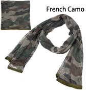 Breathable camouflage outdoor men's and women's scarves