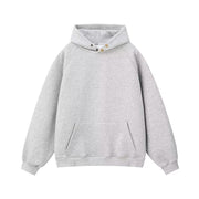 Hooded Sweater Men's Loose Gray Coat