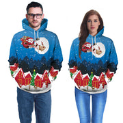 Christmas Clothing Digital Printing Hoodie Sweater