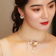 Moshangqian Collar Pearl Necklace Young Style