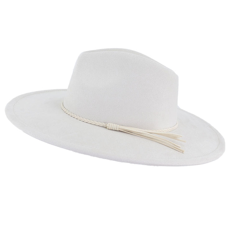 Men's Lady Couple Broad-brimmed Hat Flat Edge Gentlemen's Hat