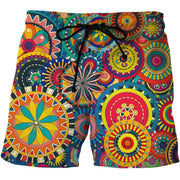 Printed Summer Beach Pants Casual Pants