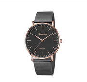 Fashion Casual Watches Womens Men GENEVA Womens Classic Quartz Stainless Steel Wrist Watch Bracelet Watches