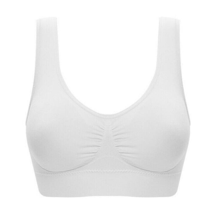 Women's Comfortable Non-marking Body Shaping Non-steel Ring Bra Shockproof Seamless Small Tank Tops