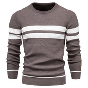 Men's Fashion Casual Striped Sweater