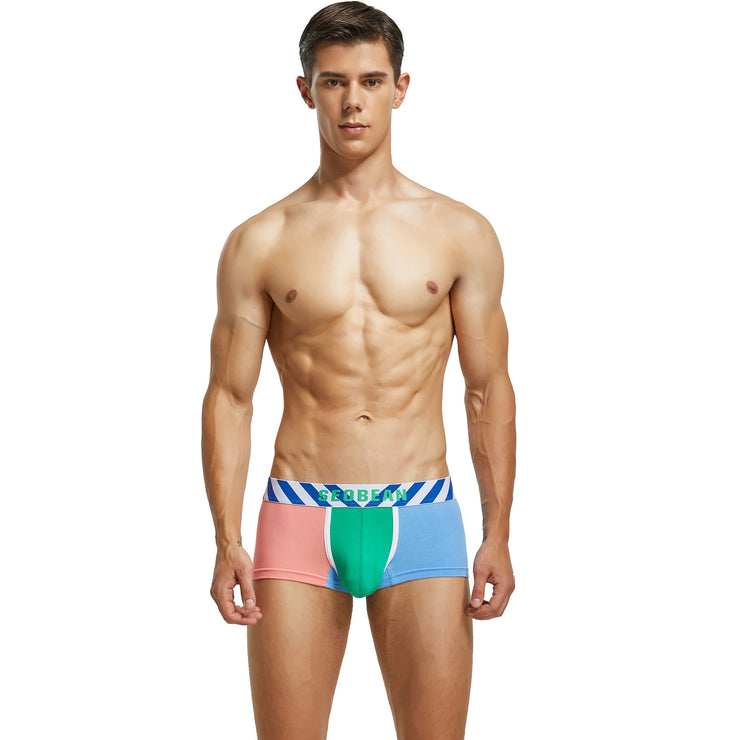 Young Men's Concave-convex Breathable Boxers