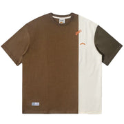 Men's Japanese Style Loose And Versatile Short Sleeves