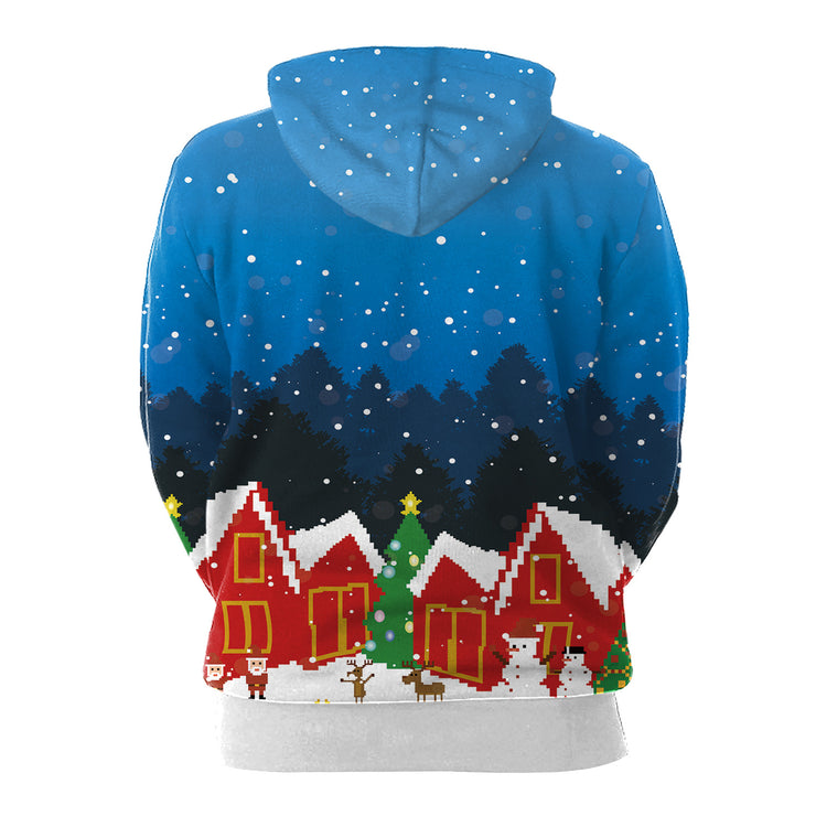 Christmas Clothing Digital Printing Hoodie Sweater