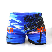 Men's Boxer Plus Size Swimming Trunks