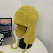 Women's All-match Woolen Yarn Bag Cap