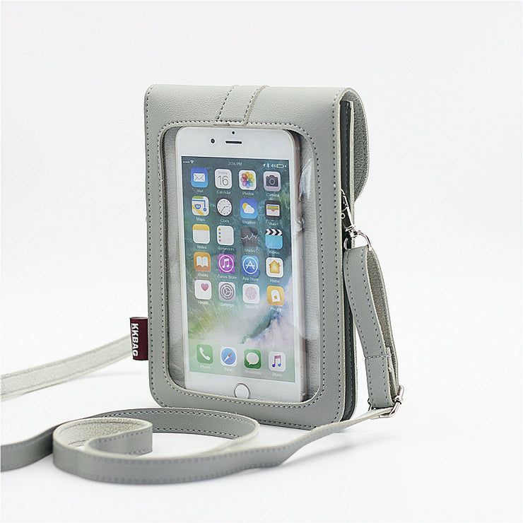 Diagonal phone bag