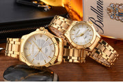 Luxury Brand Man Gold Dress Watches Stainless Steel