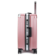 Luggage pull rod box Cardan female rose gold aluminum frame tour box 2024 inch men business suitcase