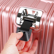 Luggage pull rod box Cardan female rose gold aluminum frame tour box 2024 inch men business suitcase